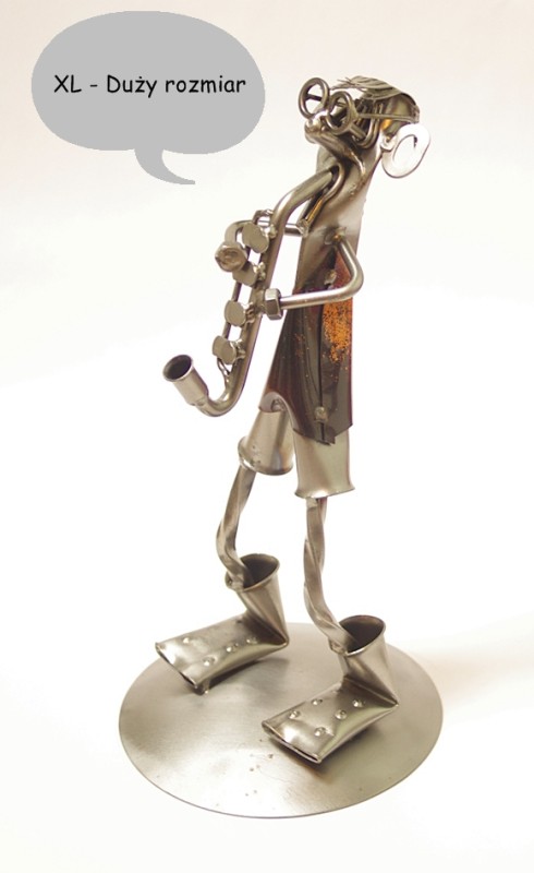 figurka saksofonista