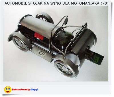 Auto stojak na butelke prezent dla mechanika 