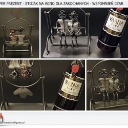 Stojak na Wino na rocznicę Ślubu