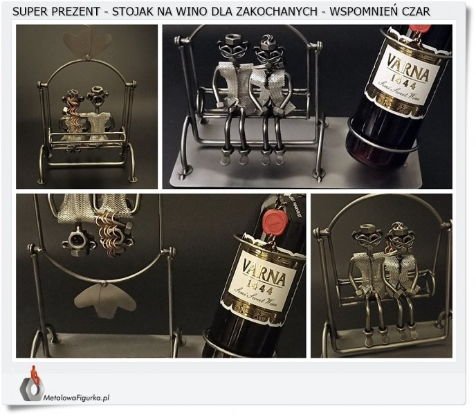 Stojak na Wino na rocznicę Ślubu