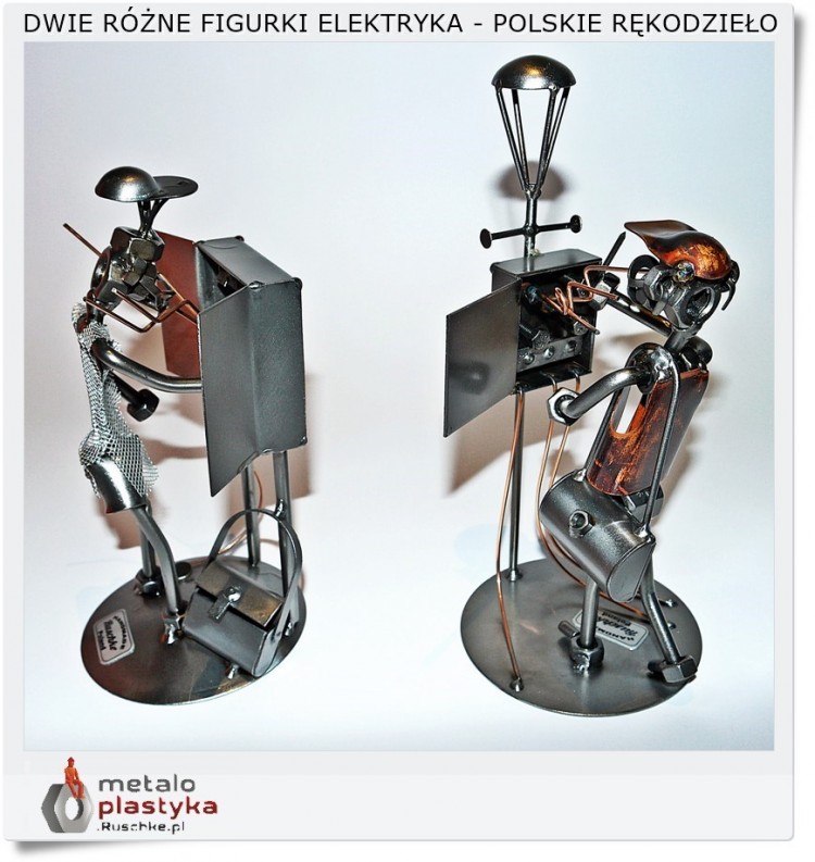 Nowy model metalowej figurki ELEKTRYKA